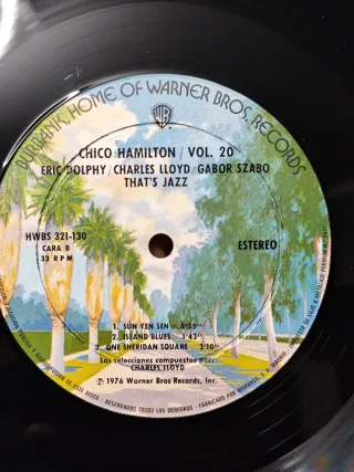 Vinilo Jazz Chico Hamilton - That's Jazz Vol. 20
