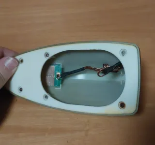 Aleta de tiburón (antena) negra