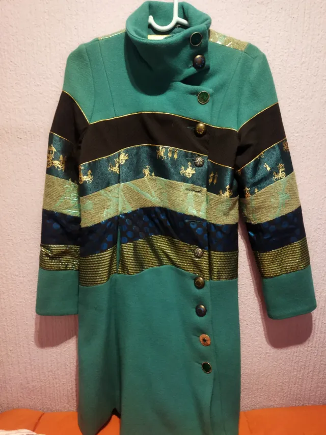 Abrigo Desigual Multicolor