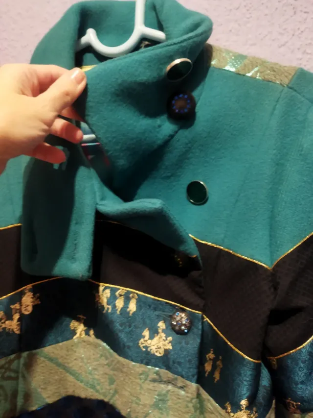 Abrigo Desigual Multicolor