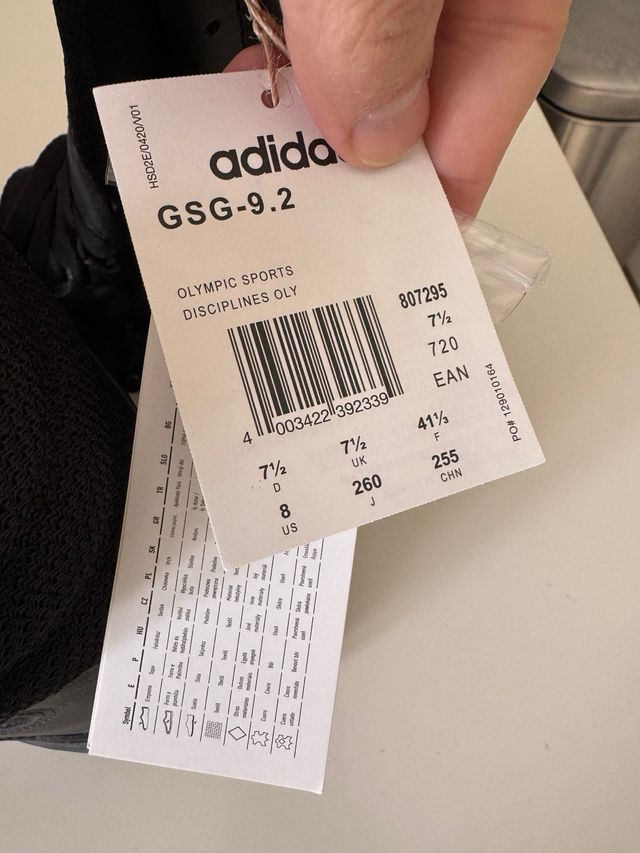 41 1/3 Botas Adidas GSG 9.2 policía seguridad