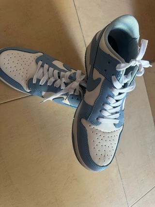 Nike Dunk Low Azul y Blanco