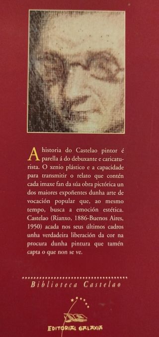 6 libros. Castelao. Galaxia. Pintura