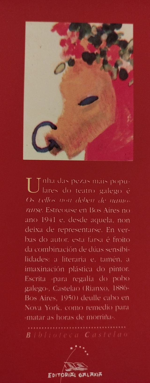 6 libros. Castelao. Galaxia. Pintura