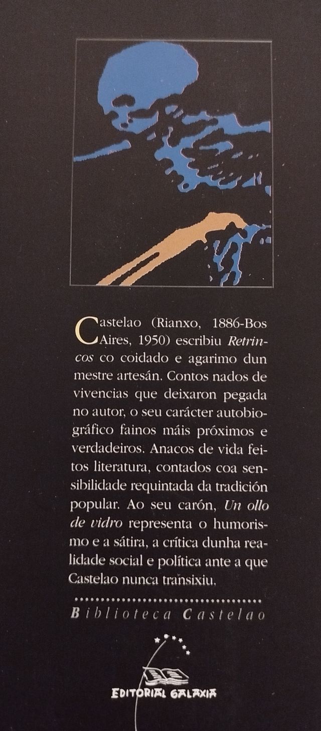 6 libros. Castelao. Galaxia. Pintura