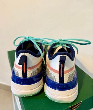 Zapatillas Lacoste Azul Blanco