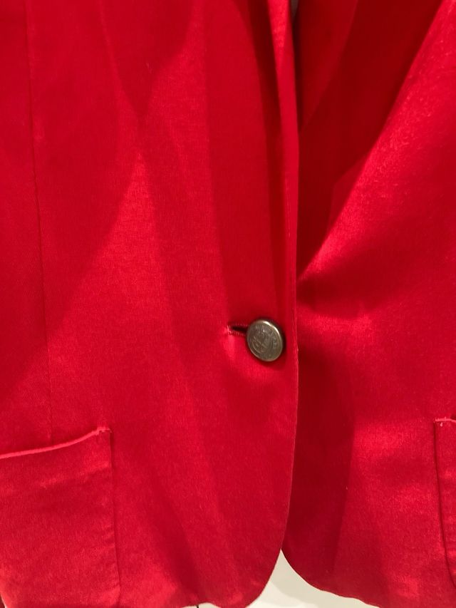 Americana/Blazer Zara Roja