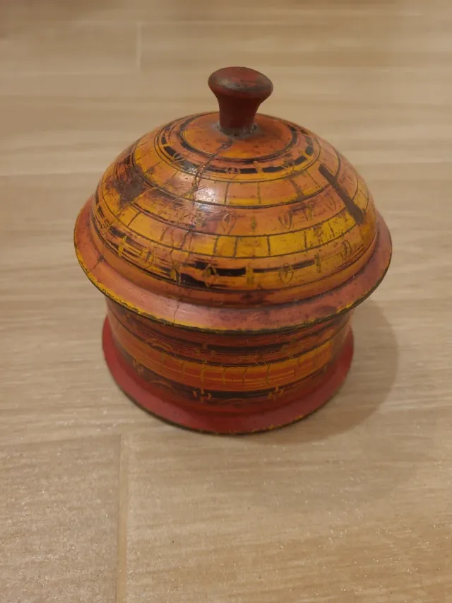 Conjunto 4 Cajas Madera Decoradas