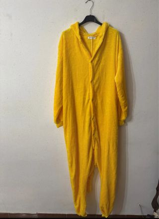 Vestito personaggio giallo con cappuccio