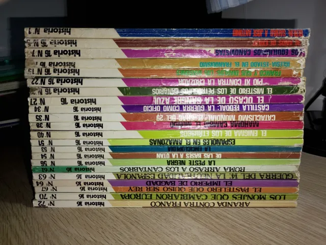 Revistas de Historia 16. 1976-1982.
