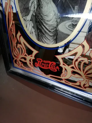 Espejo Publicitario Antiguo Pepsi.