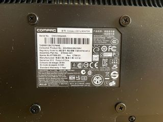 Pantalla Compaq SV2010