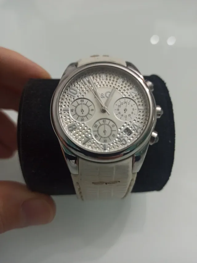 Orologio Dolce & Gabbana unisex bianco/argento