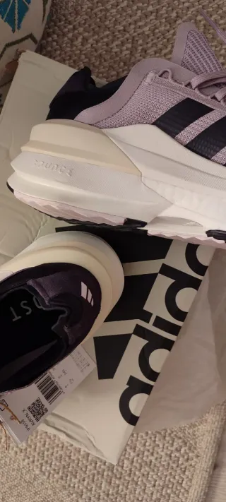 Zapatillas Adidas Mujer Morado/Blanco