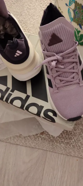 Zapatillas Adidas Mujer Morado/Blanco