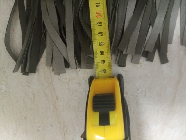 Túnica larga sin mangas gris cuello V