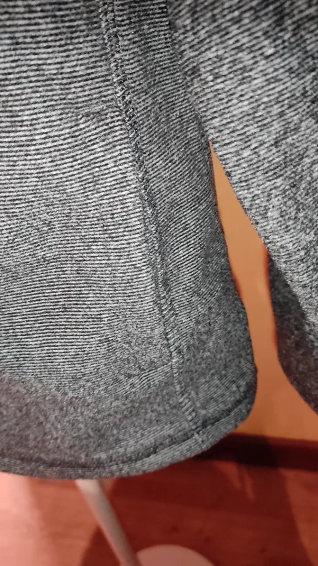 Polar niño gris con cremallera