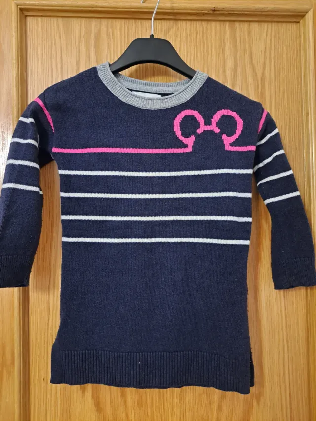 Jersey Gap rayas y Mickey Mouse