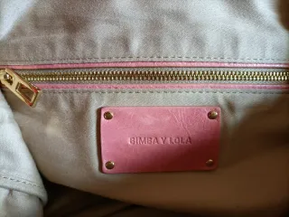 Bolso Bimba y Lola Piel Rosa Empolvado Grande