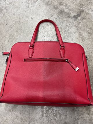 Maletín de trabajo rojo