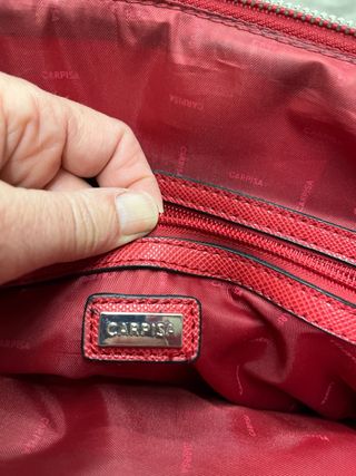 Maletín de trabajo rojo