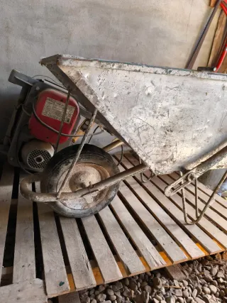 Carretilla de obra para hormigón