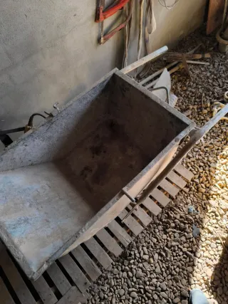 Carretilla de obra para hormigón