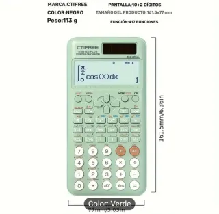 Calculadora Científica FC-991ES PLUS