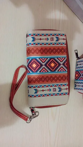 Set Bolsos Mujer Estampado Étnico