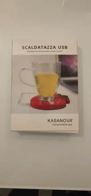 Scalda tazza USB a forma di fragola