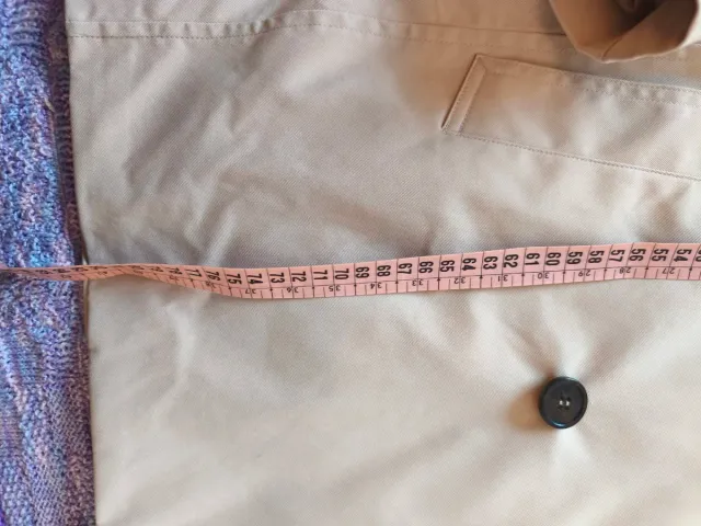 Gabardina beige nueva