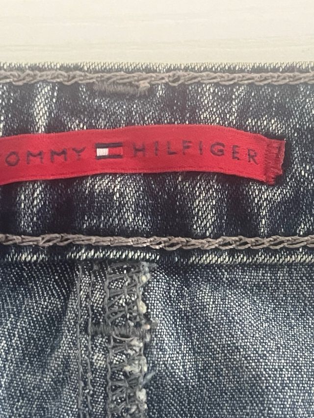 Falda vaquera Tommy Hilfiger azul