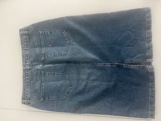 Falda vaquera Tommy Hilfiger azul