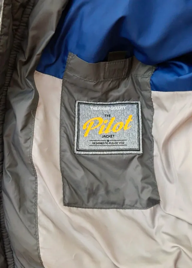 Giubbotto invernale imbottito grigio