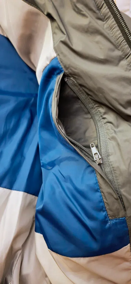 Giubbotto invernale imbottito grigio