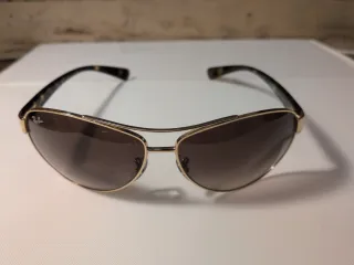 Gafas de sol Ray-Ban mujer doradas/marrones