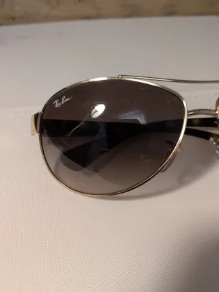 Gafas de sol Ray-Ban mujer doradas/marrones