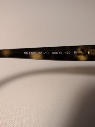 Gafas de sol Ray-Ban mujer doradas/marrones