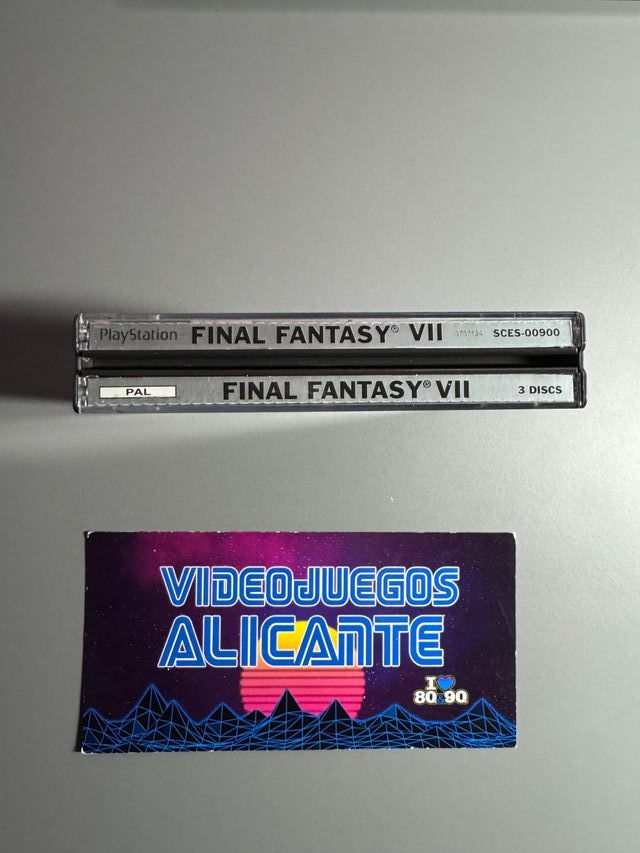 Final Fantasy VII Platinum Sony Play Station 1 PSX