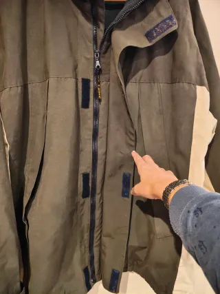 Parca Anorak Amura Sea Line XXL (48) Verde Crema