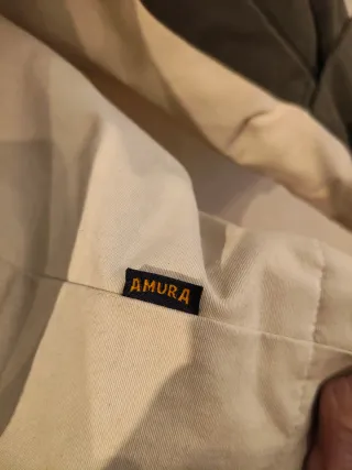 Parca Anorak Amura Sea Line XXL (48) Verde Crema