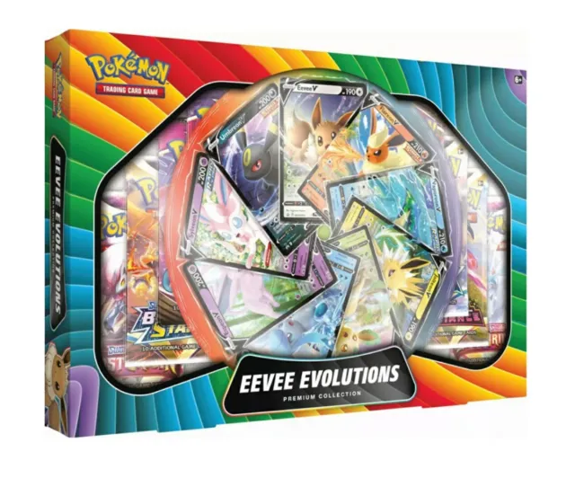 Coleção Premium Evoluções de Eevee Pokémon