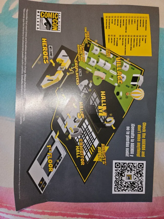 Plano Comic Con Malaga