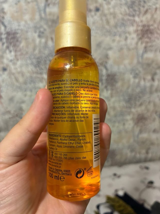Pantene Aceite de Coco Spray Cabello
