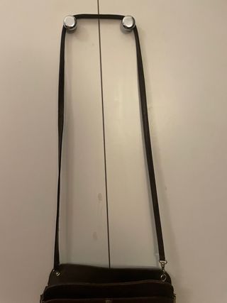 Borsa Burberry a tracolla beige e marrone