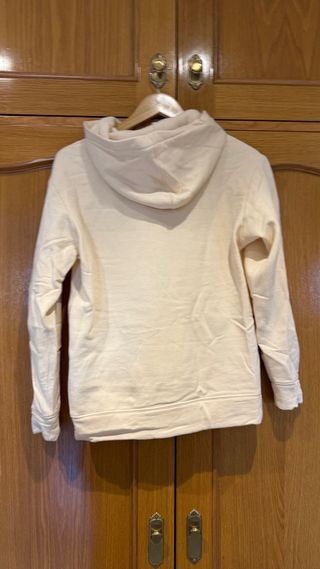 Sudadera FC Barcelona beige floral