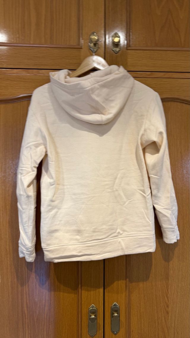 Sudadera FC Barcelona beige floral