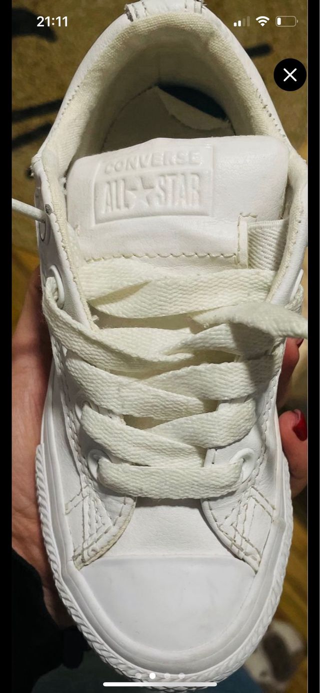 Converse Blancas Talla 28 Niña/Niño