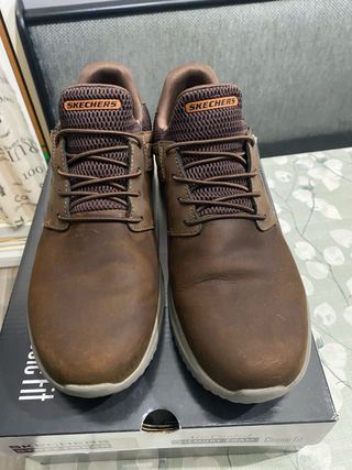 Zapatos Skechers Streetwear Marrones