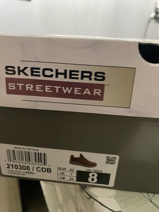 Zapatos Skechers Streetwear Marrones